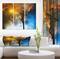 Designart - Jesus on the cross - Spiritual Religious on Wrapped Canvas set